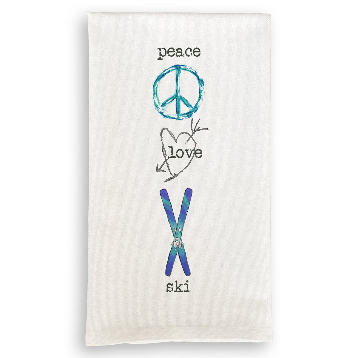 Peace Love Ski – French Graffiti