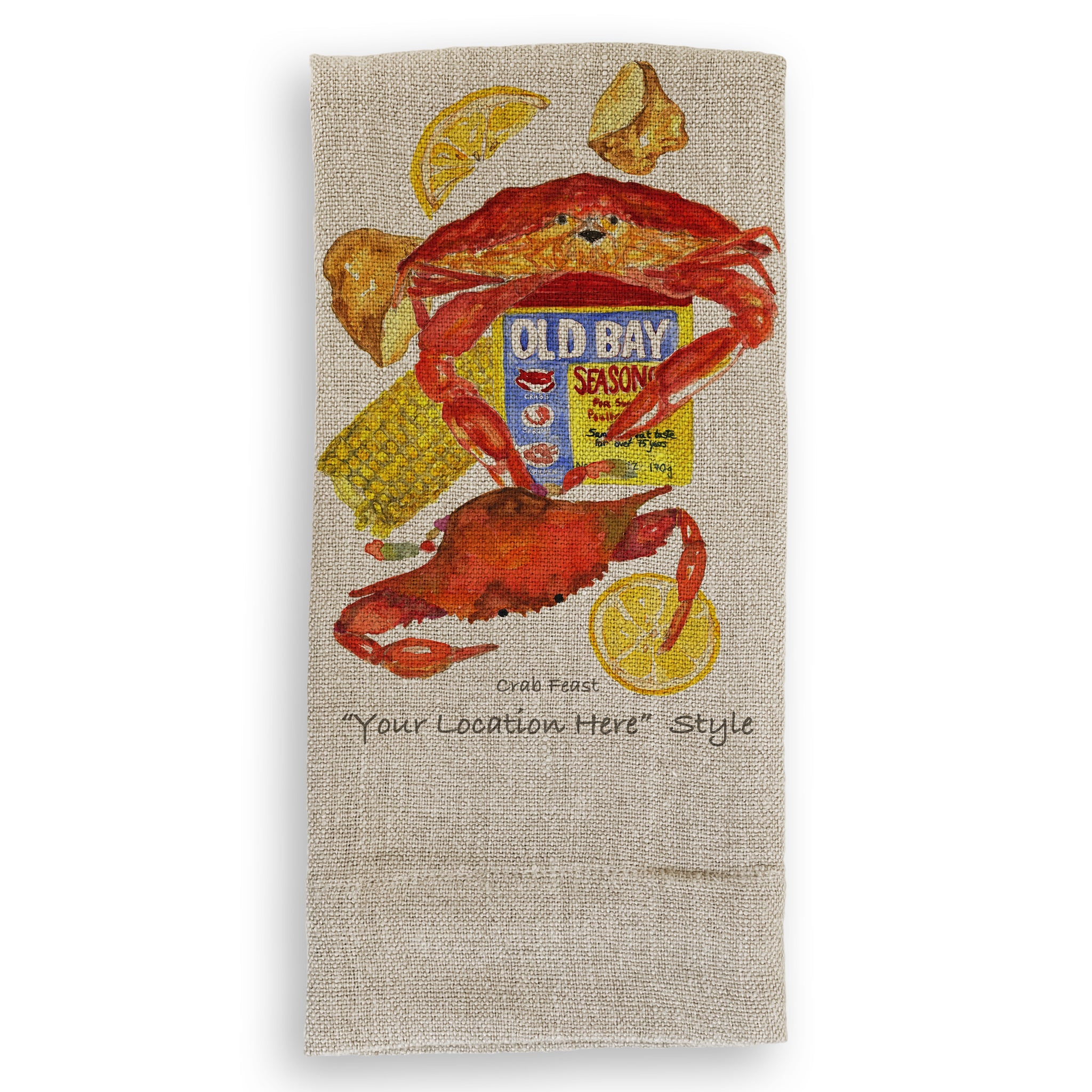 Crab Feast with Seasonings and Location – French Graffiti