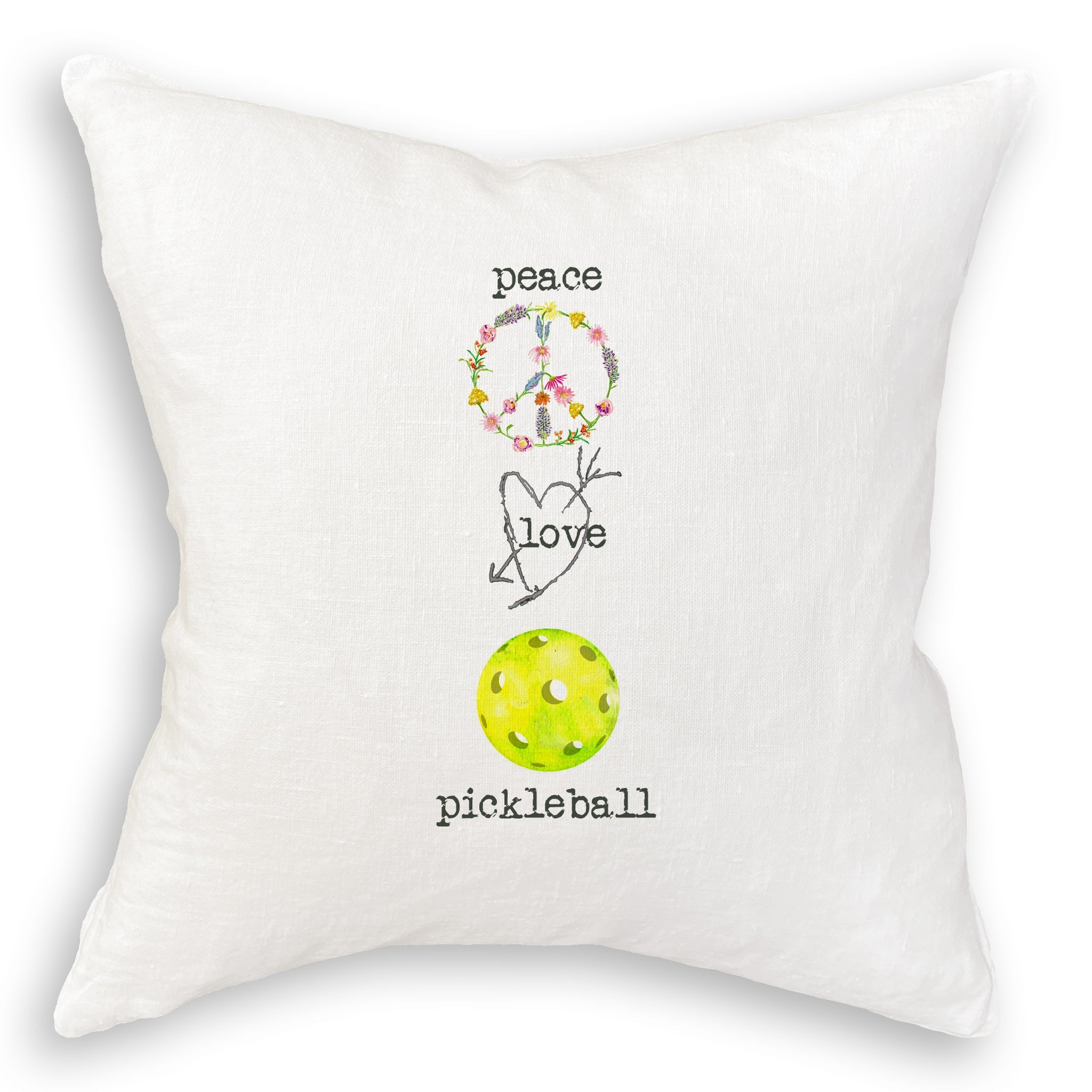 Peace Love Pickleball – French Graffiti